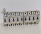 Siemens 5SX21 Circuit Breaker Contact Block Assembly with 5SX9100-HS Aux Blocks