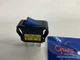 Grote 82-1904 Illuminated Rocker Switch, 20 Amp Blue, 3 Terminal