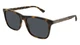 Gucci Havana Men's Square Sunglasses - Brown Frame/Blue Lens