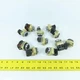 Fuji AH30-F Black Momentary Contact Push Button Switch 600VAC 10A Lot Of 11