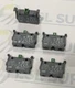 Lot of 5 ABB MCB-10 Contact Block 1NO 22mm Pushbutton Switch Module