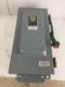 SQUARE D HU362AWK 60 AMP 600 VOLT 1 PHASE NON-FUSIBLE INDOOR DISCONNECT..D-2068