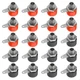 WMYCONGCONG 20 PCS 4mm Banana Female Socket Jack Mount Connectors for Banana... 