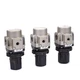 (Lot of 3) SMC AR30-03H RC Industrial Pneumatic 3/8 Inch Air Regulator Module