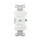 NEW EATON 276W-BOX Wiring Combination Devices, Duplex Toggle, Grounded, White