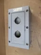 GE Pushbutton Enclosure CR2940BC 7" L X 4" W X 3" D 1-3-16" DIA Top Hole New