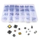 Diitao 250pcs 25 Values Tactile Push Button Switch Micro Momentary Onecolor 