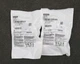 Siemens 2x toggle switch illuminated 3SU1002-2BF10-0AA0 black button &Oslash; 30 mm