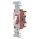 BRYANT 4901BW Wall Switch,20A,White,1-Pole Type,Toggle 52HE61