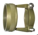 1pc Amphenol Pcd M85049/47N12 Circular Connector Clamp, Spin Coupling, R/A,