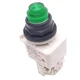 Square D 9001KM38LG Green Illuminated Pushbutton, &oslash;30mm, 1NC 1NO, 120VAC/DC Lamp