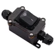 Hmknana IP67 Waterproof Inline Cord Switch 16A/250V 20A/125V AC DPST 4Pin 2 P...