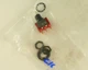 LOT OF FIVE  8121ZGE C&K switch pushbutton miniature