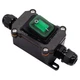 Hmknana IP67 Waterproof Inline Cord Switch 12V DC 20A DPST 12-24V, Green 
