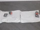 2x EATON M22S D R K01 Red Flush Head Pushbutton 1 NC Contact Block 2 mm