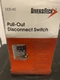 DiversiTech DDS-60 Pull Out Switch Fuse 60A Box Disconnect For Mini Split Air