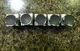LOT OF (5) SIEMENS 3SB3400-0B PUSHBUTTON - 1NO/1NC,FLUSH,BLACK