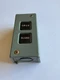 TOGAMI ELECTRIC MFG.  # PBU-2 UL / 2 PUSH BUTTON STATION, STANDARD PILOT DUTY.