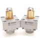 2x Telemecanique ZCKE67 Position Switch Head with Roller Plunger