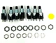 EATON 0921 PUSHBUTTON SWITCH BLACK 1/4A250V 3/4A 125V LOT OF 8