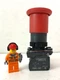 SCHNEIDER ELECTRIC *NOS* RED PUSH BUTTON W/ ZBE-101, 102 CONTACT BLOCK