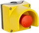 Siemens 3SB3801-0DF3 Standard Operator Enclosure & E-Stop Mushroom Pushbutton
