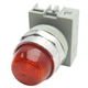 IDEC APW299D-R-120V Red Pilot Light &oslash;22mm, 120VAC/DC Lamp, Dome Shape Lens