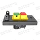 1PC KEDU KJD17B KJD17B-16 5pin 18A 250V Electromagnetic Pushbutton Switch