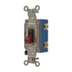 HUBBELL HBL1201PL Pilot Wll Switch,Red,15A;Bk;Sd,SnglPole 5Z735