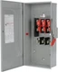 SIEMENS HF324N 200-Amp, 3 Pole, 240-volt, 4 Wire, Fused Heavy Duty, Type Gray 