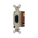 Hubbell Wiring Device-Kellems Hbl1224l Wall Switch, 4-Way, 120/277V, 20A, Brn,
