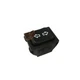 1PC Original SCI R13-87 6 Pins 10A 250VAC Rocker Switch Double Side Self-Reset