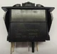 V2D1AT0B Carling Momentary On -Off Rocker switch with Super Bright Red Led