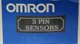 OMRON E2E X5F1 Proximity Sensor 12-24 VDC 2M Missing one Retainer Nut