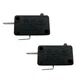 2 Pcs - Zing Ear G5T16 Black Micro Switch 2-Pins 16A 125/250VAC Normally Closed