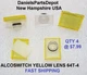 x4 Alcoswitch 64T-4 YELLOW LENS FOR SWITCH 164TL & SOCKET 164TZ Indicator LAMP
