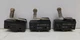 3 Pack Honeywell BZ-2RW826-A2 Snap Action Switch Roller Lever 1NO/1NC Used 