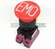 One IDEC 22MM emergency stop switch HW1B-V411R new
