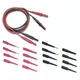 Pomona Electronics 6481 Test Connector Adapter Set, Cat Iii 1000V, 4 Ft,