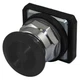 DAYTON 30G354 Mushroom Head Push Button,Black,30mm 30G354