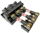 Allen-Bradley X-341737 Disconnect Switch 600V 30A w/ Fuse Block, (3) FRS20 Fuses