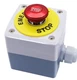 mxuteuk 22mm Waterproof Emergency Stop Push Button Switch MXU-DT-SH