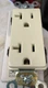 Leviton Almond Decora INDUSTRIAL Outlet Duplex Receptacle 20A 16362 W/Box