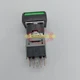 1PCS Fuji Green Illuminated Button AH164-TL AH164TL New