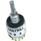 Grayhill 56DP30-01-1-AJN Switch Rotary SP Flatted Shaft PC Pins 0.2A 115VAC 3...