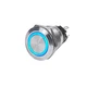 Blue Sea 4160 4160 SS Push Button Switch - Off-On - Blue - 10A