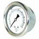 Pic Gauges 202L-404E Industrial Pressure Gauge, 0 To 100 Psi, 4 In Dial, 1/4 In