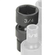 Grey Pneumatic 3/8" Drive x 3/4" Standard Universal Socket 1024U