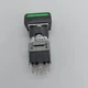 1PCS Fuji Green Illuminated Button AH164-TL AH164TL New