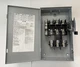 EATON GENERAL DUTY SAFETY SWITCH, DG322NRB, 60A, 240V, 3 POLE 4 WIRECLASS H FUSE